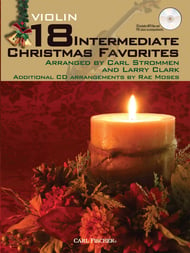 18 INTERMEDIATE CHRISTMAS FAVORITES VIOLIN BK/CDROM cover Thumbnail